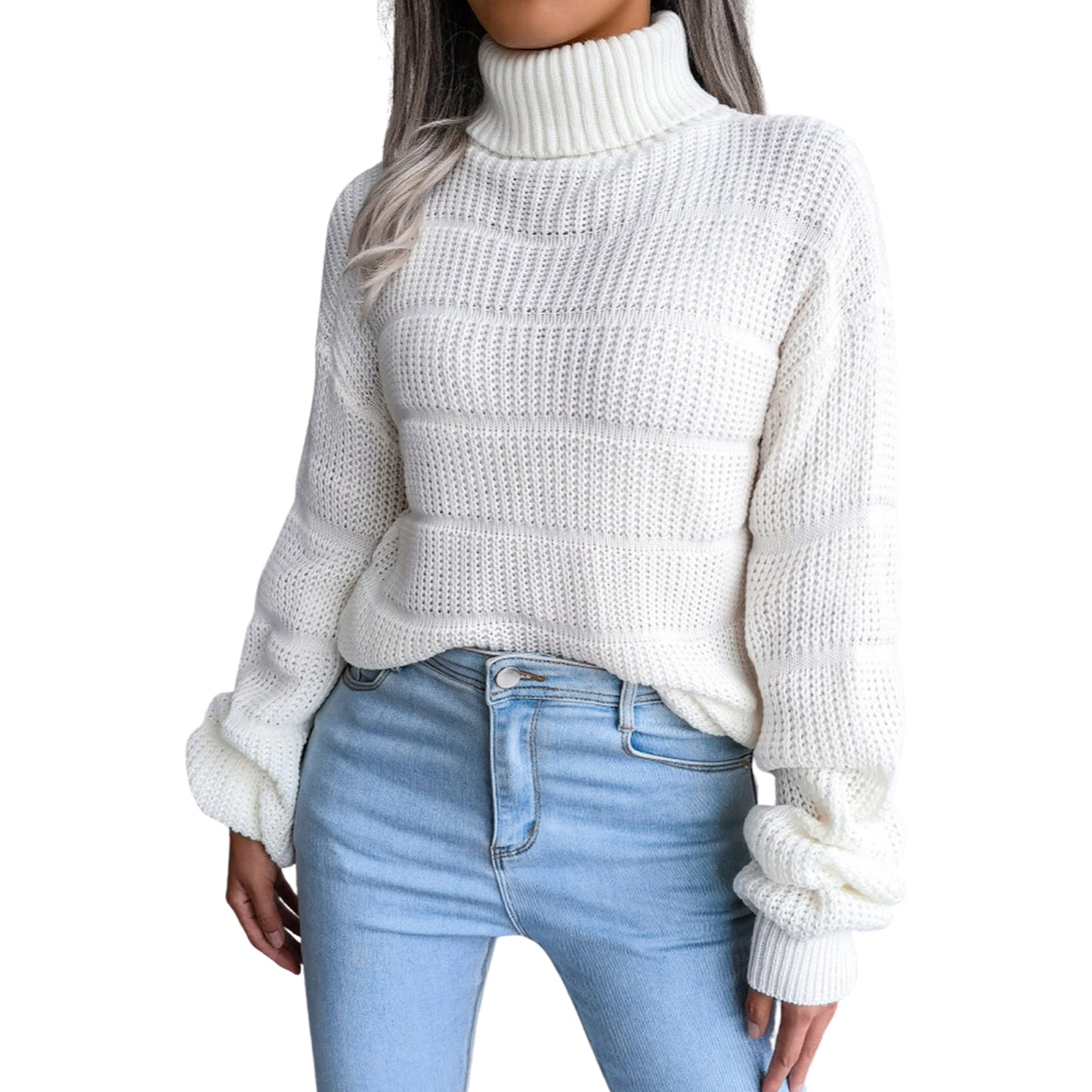 Turtleneck  Knitted Sweater