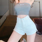 White Summer Shorts