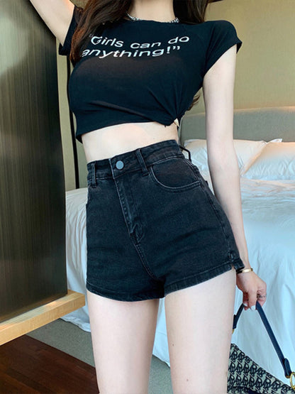 White Summer Shorts