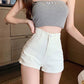 White Summer Shorts